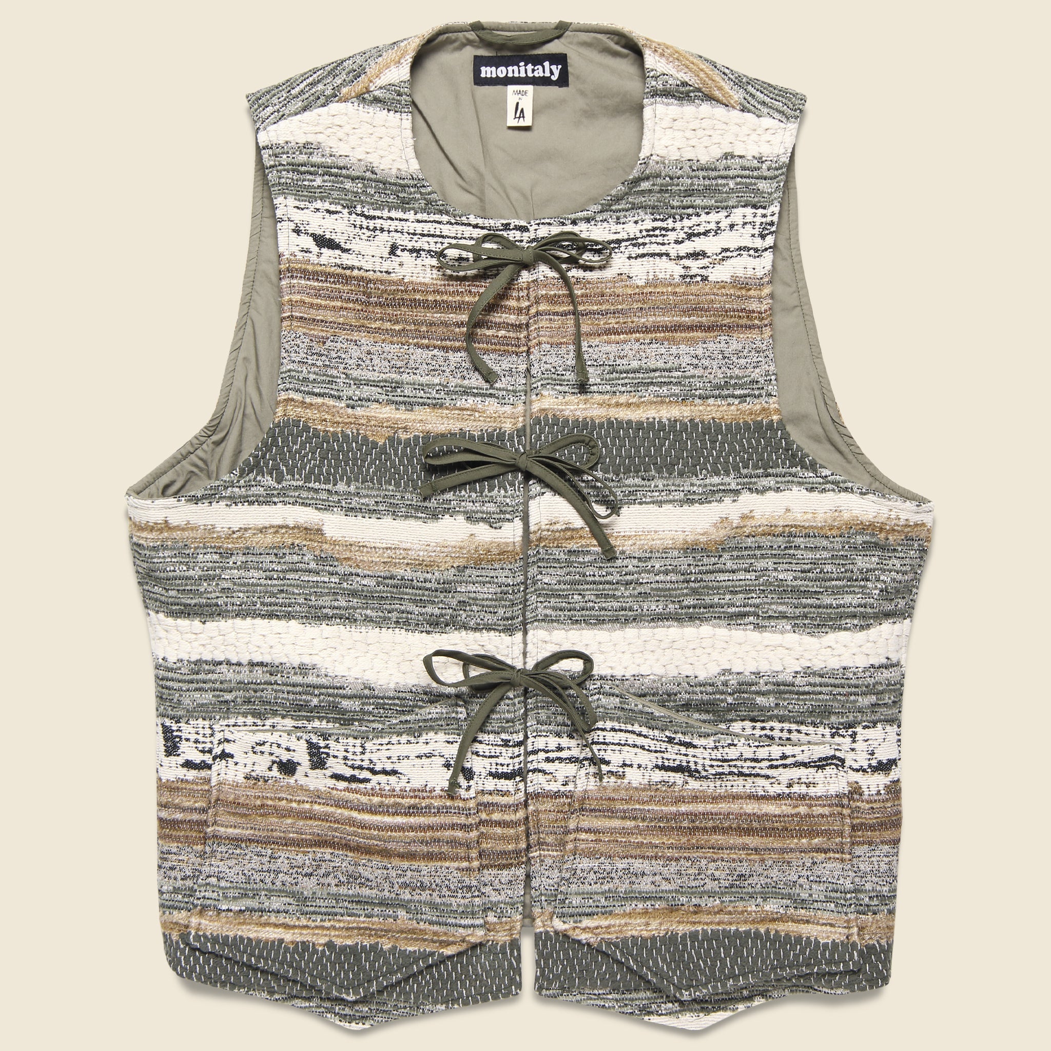 Cincho Vest - Hand Crafter Cindy Soft Made - Monitaly - STAG Provisions - W - Outerwear - Vest