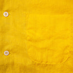 Linen Cropped Vacation Shirt - Yellow - Monitaly - STAG Provisions - W - Tops - S/S Woven