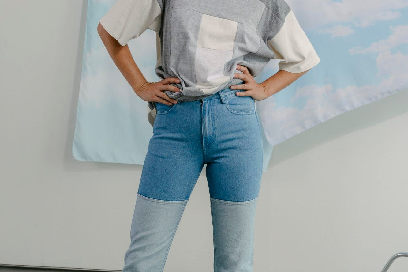 Two-Tone Jeans - Big Sky - Carleen - STAG Provisions - W - Pants - Denim