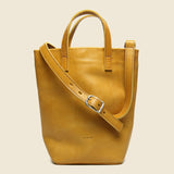 Small Barracas Leather Tote Bag - Caramel - Nimes - STAG Provisions - W - Accessories - Bag