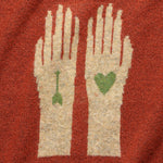 Gloves Intarsia Sweater - Rust - Nice Things - STAG Provisions - W - Tops - Sweater