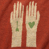 Gloves Intarsia Sweater - Rust - Nice Things - STAG Provisions - W - Tops - Sweater