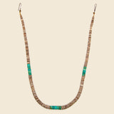 Heishe Necklace - Turquoise & Pin Shell - Vintage - STAG Provisions - W - One & Done - Accessories & Jewelry