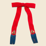 Clip-On Western Bowtie - Red - Vintage - STAG Provisions - W - One & Done - Accessories & Jewelry