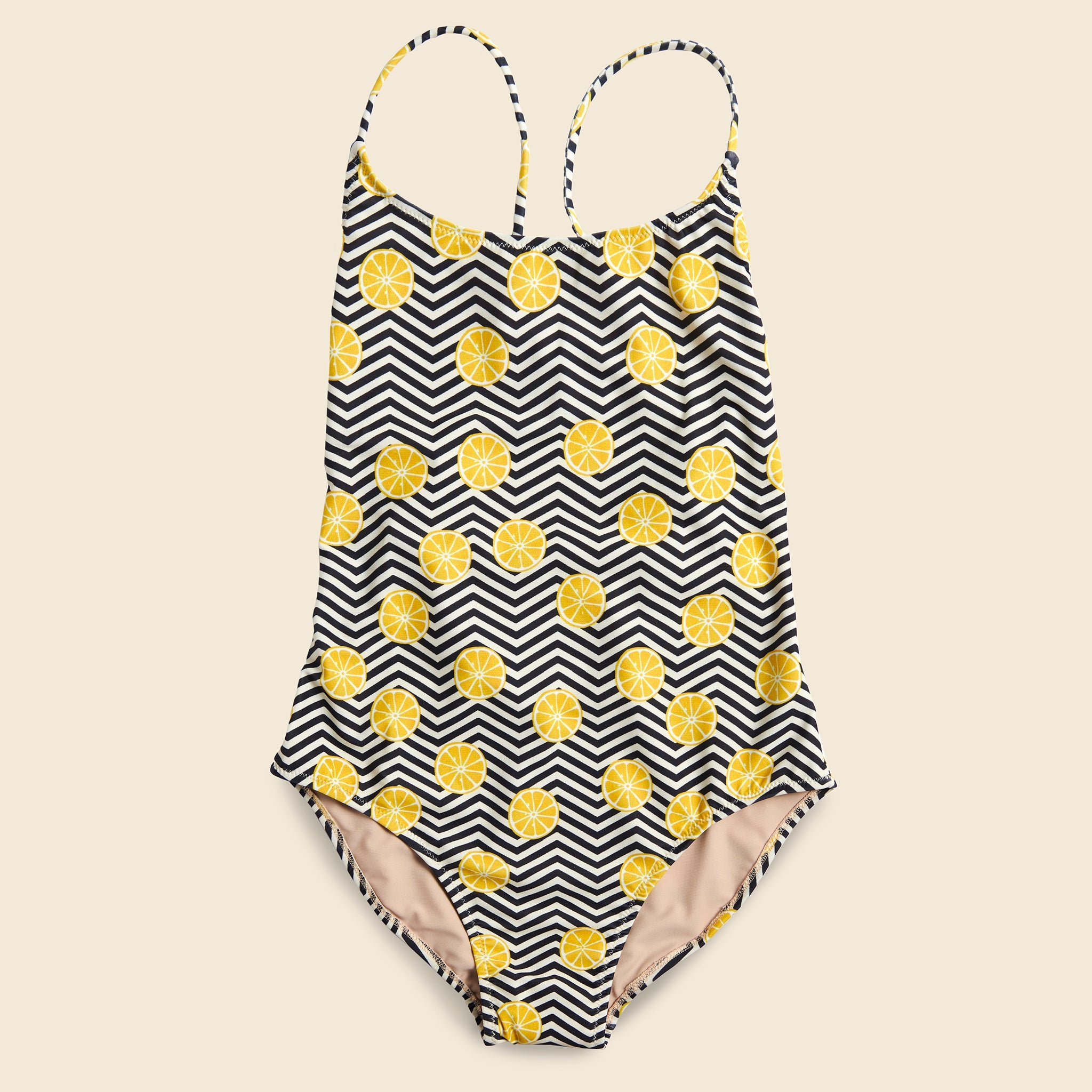 Lemon Tie Suit - Black - OAS - STAG Provisions - W - Swim - One Piece