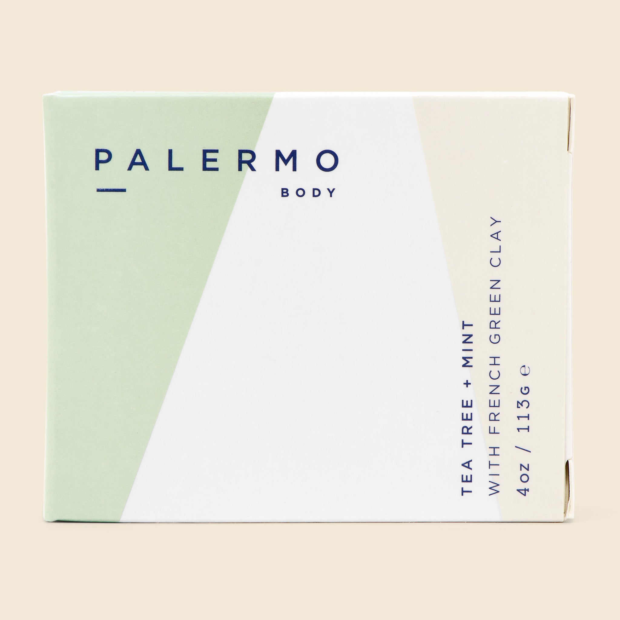Tea Tree + Mint with French Green Clay Soap - Palermo Body - STAG Provisions - W - Chemist - Skin Care