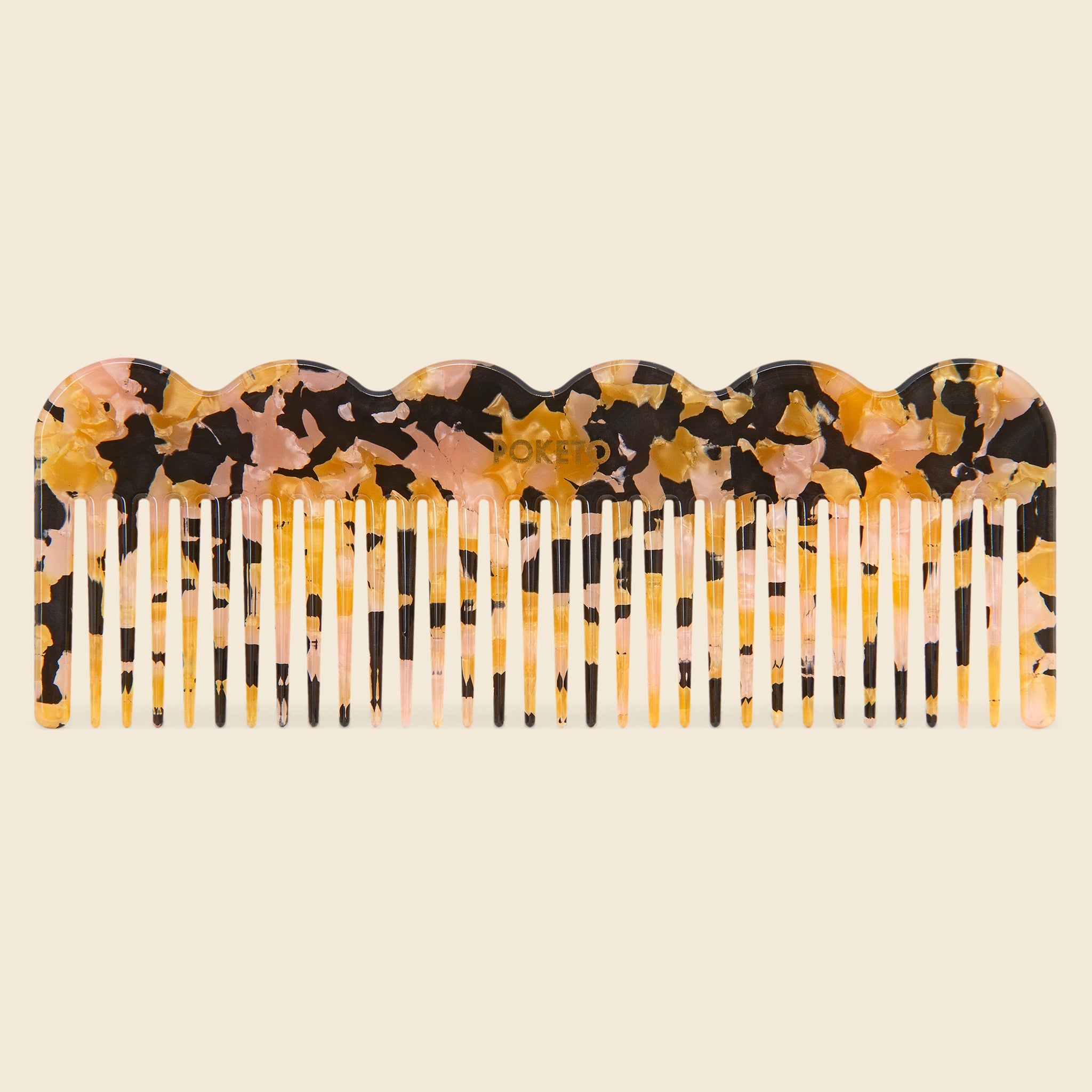 Wave Comb - Pink Multi - Poketo - STAG Provisions - W - Chemist - Hair