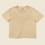 Boxy Crop Tee - Tan - Richer Poorer - STAG Provisions - W - Tops - S/S Tee