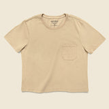 Boxy Crop Tee - Tan - Richer Poorer - STAG Provisions - W - Tops - S/S Tee