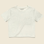 Boxy Crop Tee - Oatmeal - Richer Poorer - STAG Provisions - W - Tops - S/S Tee