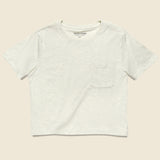 Boxy Crop Tee - Oatmeal - Richer Poorer - STAG Provisions - W - Tops - S/S Tee
