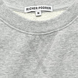 Crew Sweatshirt - Heather Grey - Richer Poorer - STAG Provisions - W - Tops - L/S Fleece