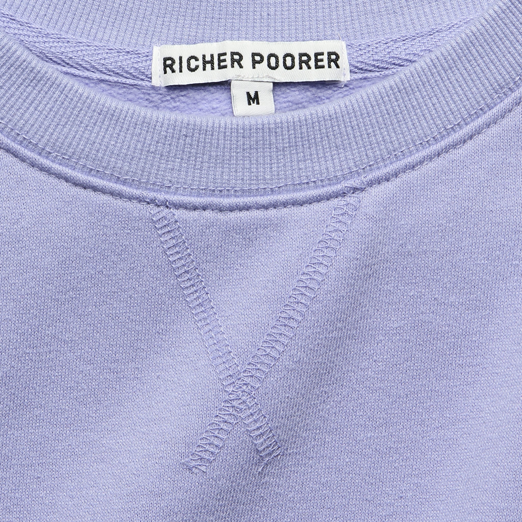 Crew Sweatshirt - Electric Violet - Richer Poorer - STAG Provisions - W - Tops - L/S Fleece