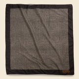 Red Road Bandana - Dabu Clay Plaid - Black/White - Red Road - STAG Provisions - W - Accessories - Scarf