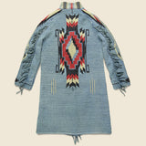 Wool/Linen Chimayo Sweater Jacket - Sky Blue - RRL - STAG Provisions - W - Outerwear - Coat/Jacket
