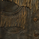 Atwood Fringe Jacket - Deep Brown - RRL - STAG Provisions - W - Outerwear - Coat/Jacket
