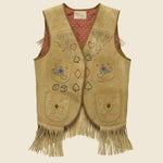 Limited-Edition Suede Vest - Tan - RRL - STAG Provisions - W - Outerwear - Vest