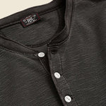 Long Sleeve Waffle Henley - Faded Black - RRL - STAG Provisions - W - Tops - L/S Knit