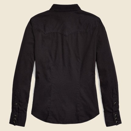 Buffalo Western - Black - RRL - STAG Provisions - W - Tops - L/S Woven