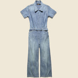 Abbie Coverall - Chambray - RRL - STAG Provisions - W - Onepiece - Jumpsuit