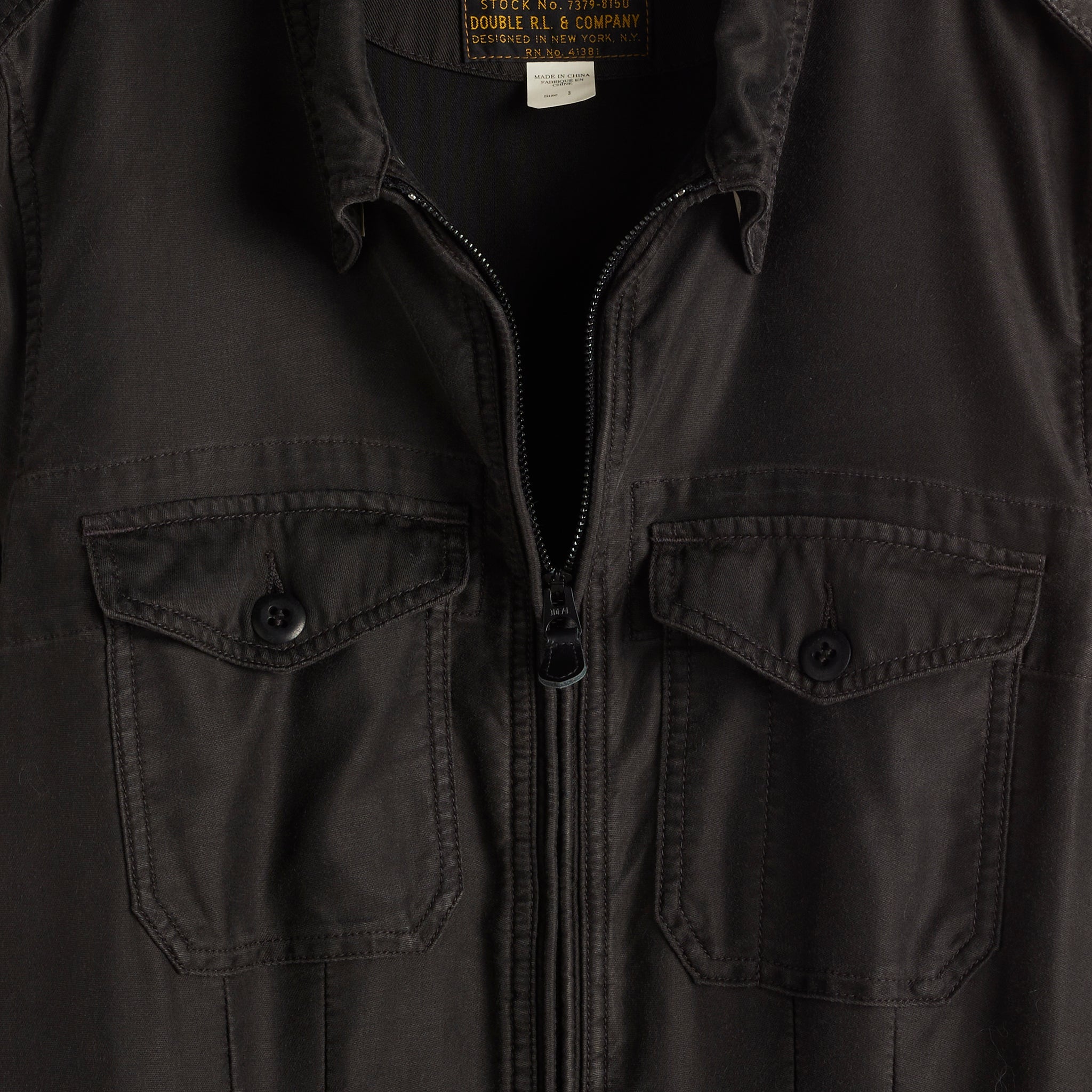 Sullivan Coverall - Black - RRL - STAG Provisions - W - Onepiece - Jumpsuit