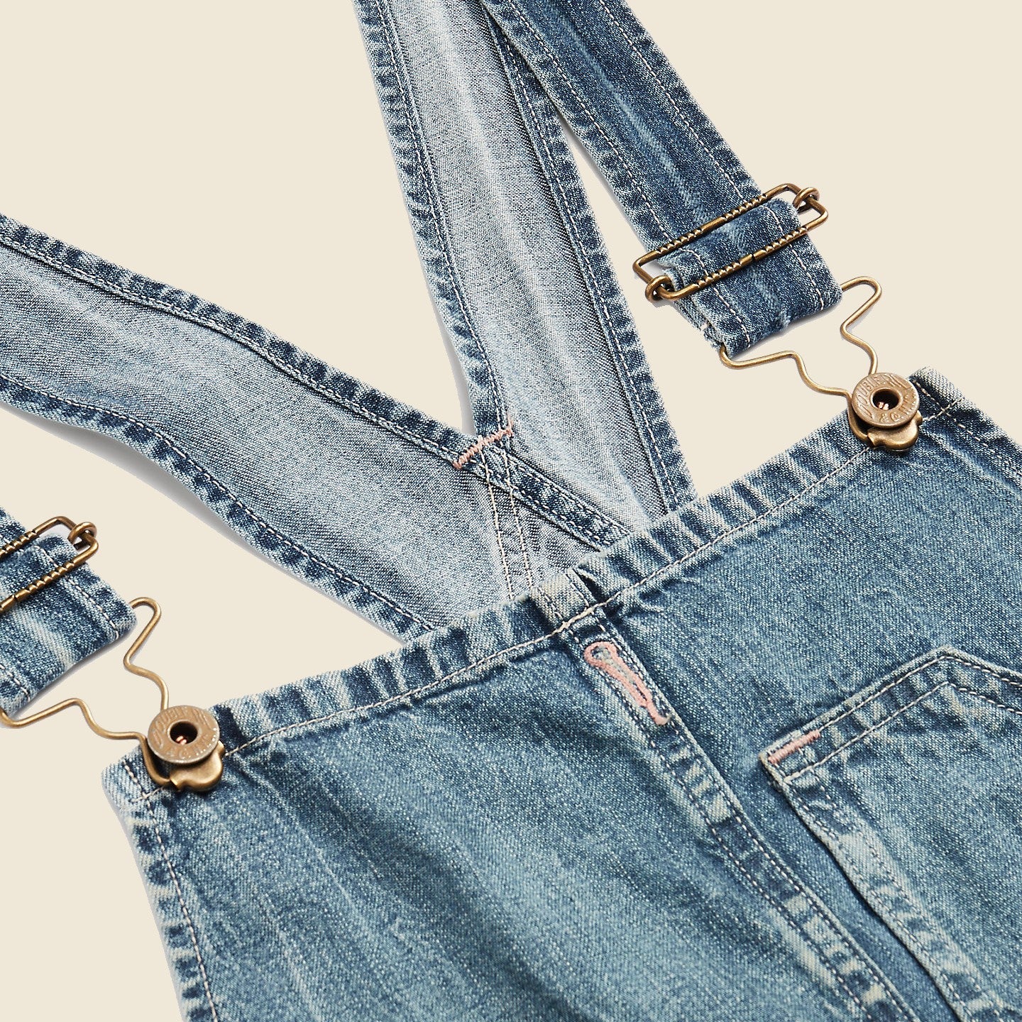 Westridge Overall - Repaired Danville Wash - RRL - STAG Provisions - W - Onepiece - Overalls