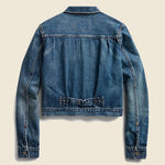 Denim Trucker Jacket - Kenney Wash - RRL - STAG Provisions - W - Outerwear - Coat/Jacket