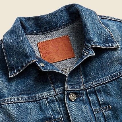 Denim Trucker Jacket - Kenney Wash - RRL - STAG Provisions - W - Outerwear - Coat/Jacket