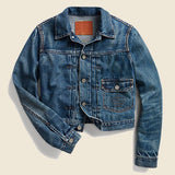 Denim Trucker Jacket - Kenney Wash - RRL - STAG Provisions - W - Outerwear - Coat/Jacket