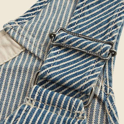 INDIGO STRIPE WAIST COATインディゴストライプラペルベスト INDIGO STRIPE WAIST COATインディゴストライプラペルベスト