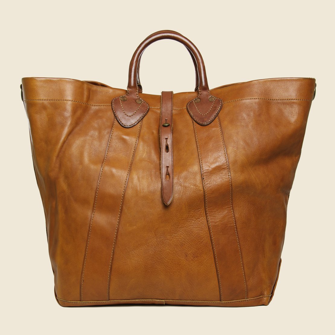 Vintage Calfskin Tote - Brown - RRL - STAG Provisions - W - Accessories - Bag