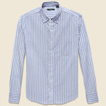 Brother Fit Shirt - Red/Blue Stripe - Gitman Vintage - STAG Provisions - W - Tops - L/S Woven