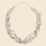 Santo Domingo Heishe Bead Necklace - Turquoise/Pipestone/Shell - Smith Bros. Trading Co. - STAG Provisions - W - One & Done - Accessories & Jewelry