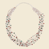 Santo Domingo Heishe Bead Necklace - Turquoise/Pipestone/Shell - Smith Bros. Trading Co. - STAG Provisions - W - One & Done - Accessories & Jewelry