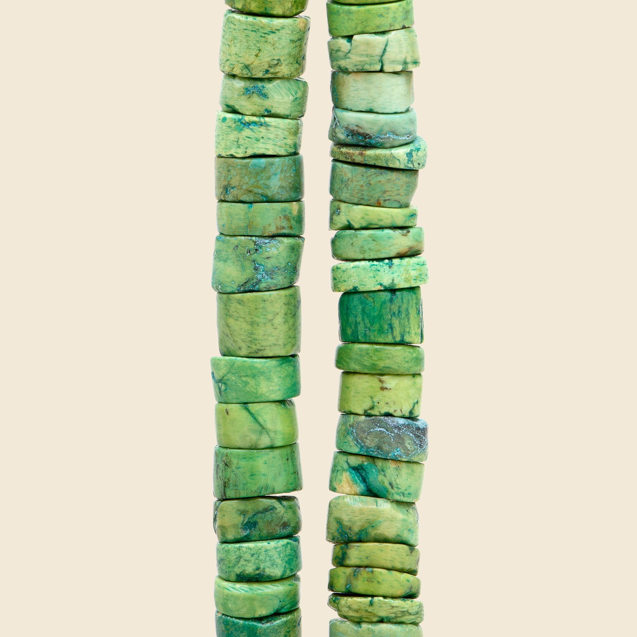 Two-Strand Turquoise Heishe Bead Necklace - Green - Smith Bros. - STAG Provisions - W - One & Done - Accessories & Jewelry