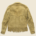 Lexington Fringe Jacket - Tan Suede - RRL - STAG Provisions - W - Outerwear - Coat/Jacket