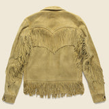 Lexington Fringe Jacket - Tan Suede - RRL - STAG Provisions - W - Outerwear - Coat/Jacket