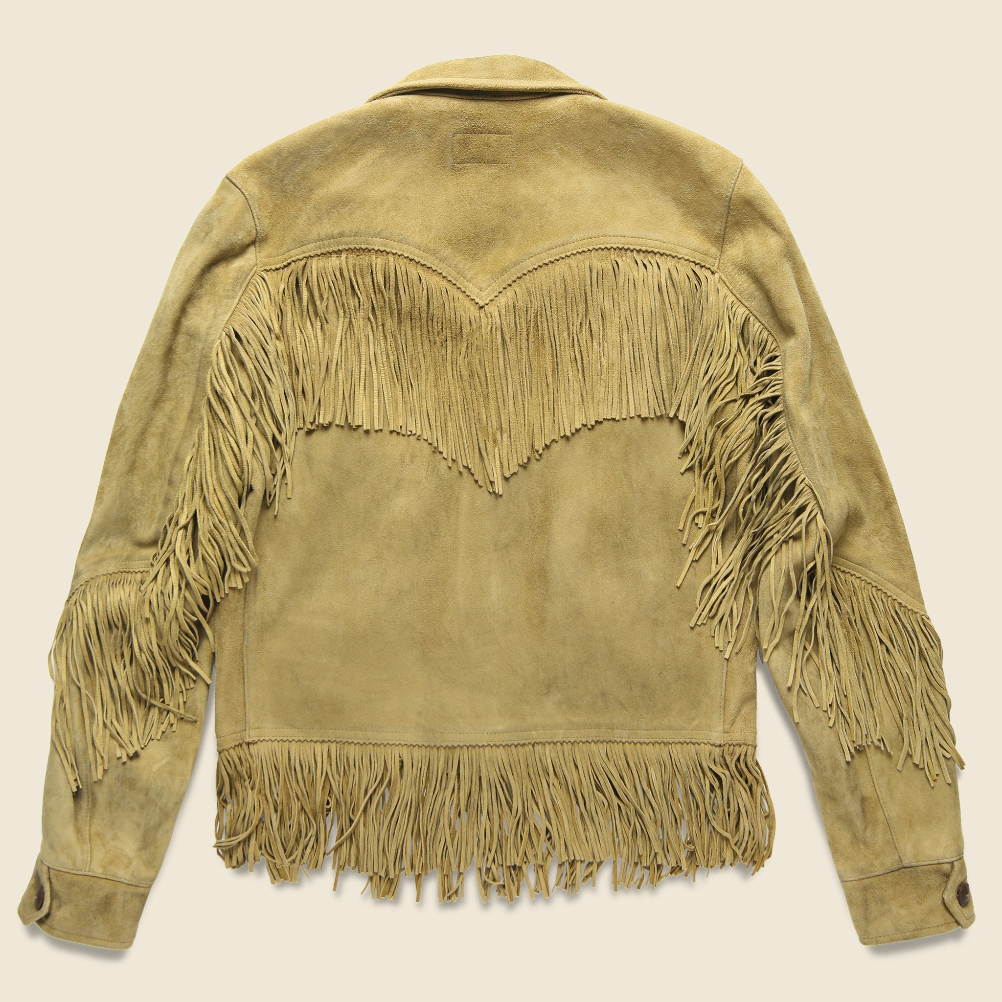 Lexington Fringe Jacket - Tan Suede - RRL - STAG Provisions - W - Outerwear - Coat/Jacket