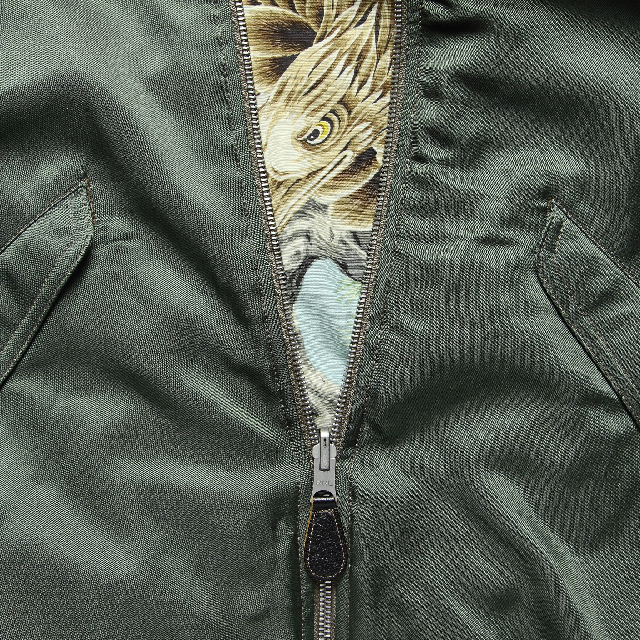 Webster Bomber - Sage - RRL - STAG Provisions - W - Outerwear - Coat/Jacket