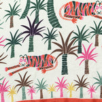 Lazy Tiger & Palm Tree Silk Scarf - Vintage - STAG Provisions - W - One & Done - Accessories & Jewelry