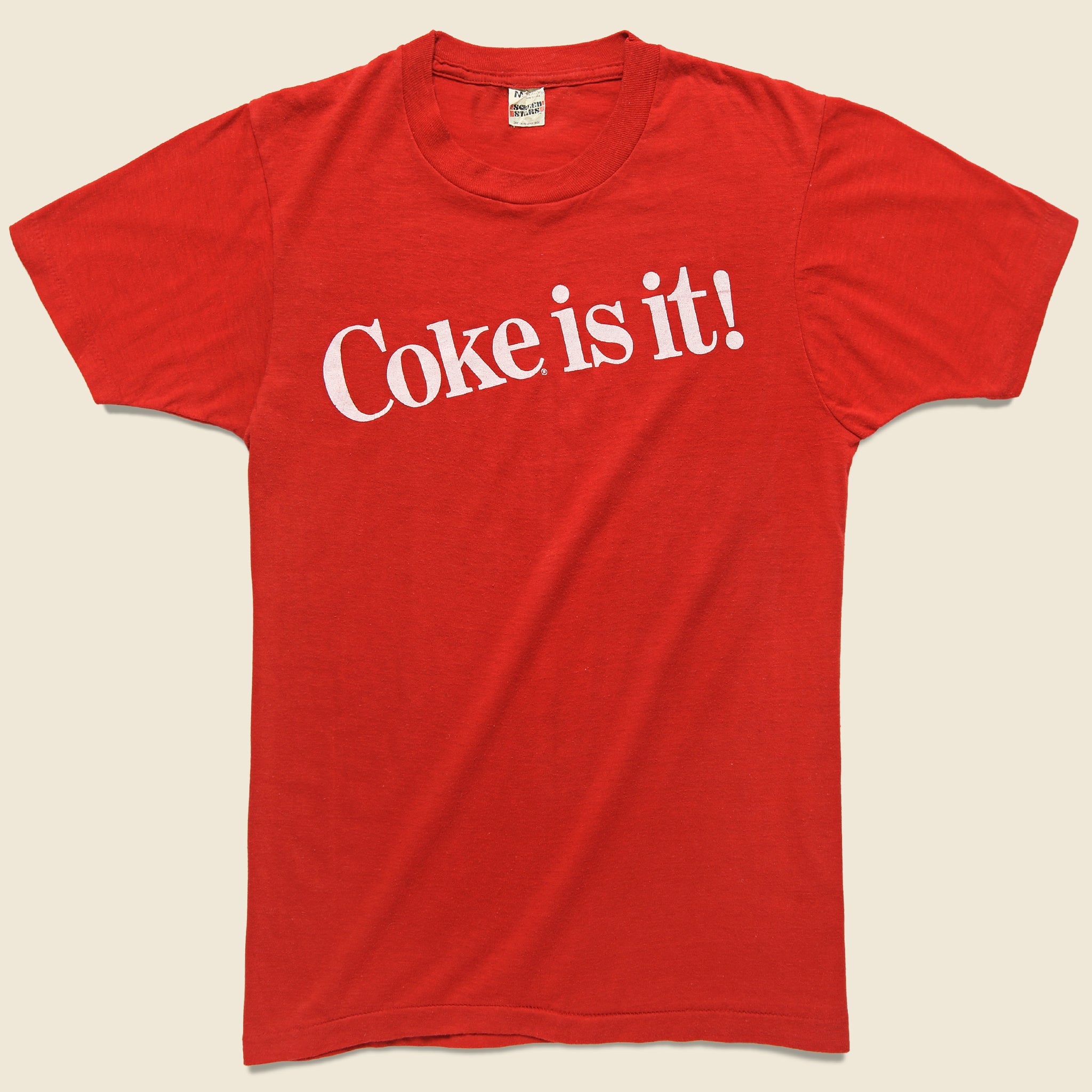 Coke is it! T-Shirt - Red - Vintage - STAG Provisions - W - One & Done - Apparel