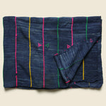 African Indigo Textile - Bright Stitching - Vintage - STAG Provisions - W - One & Done - Blankets & Textiles