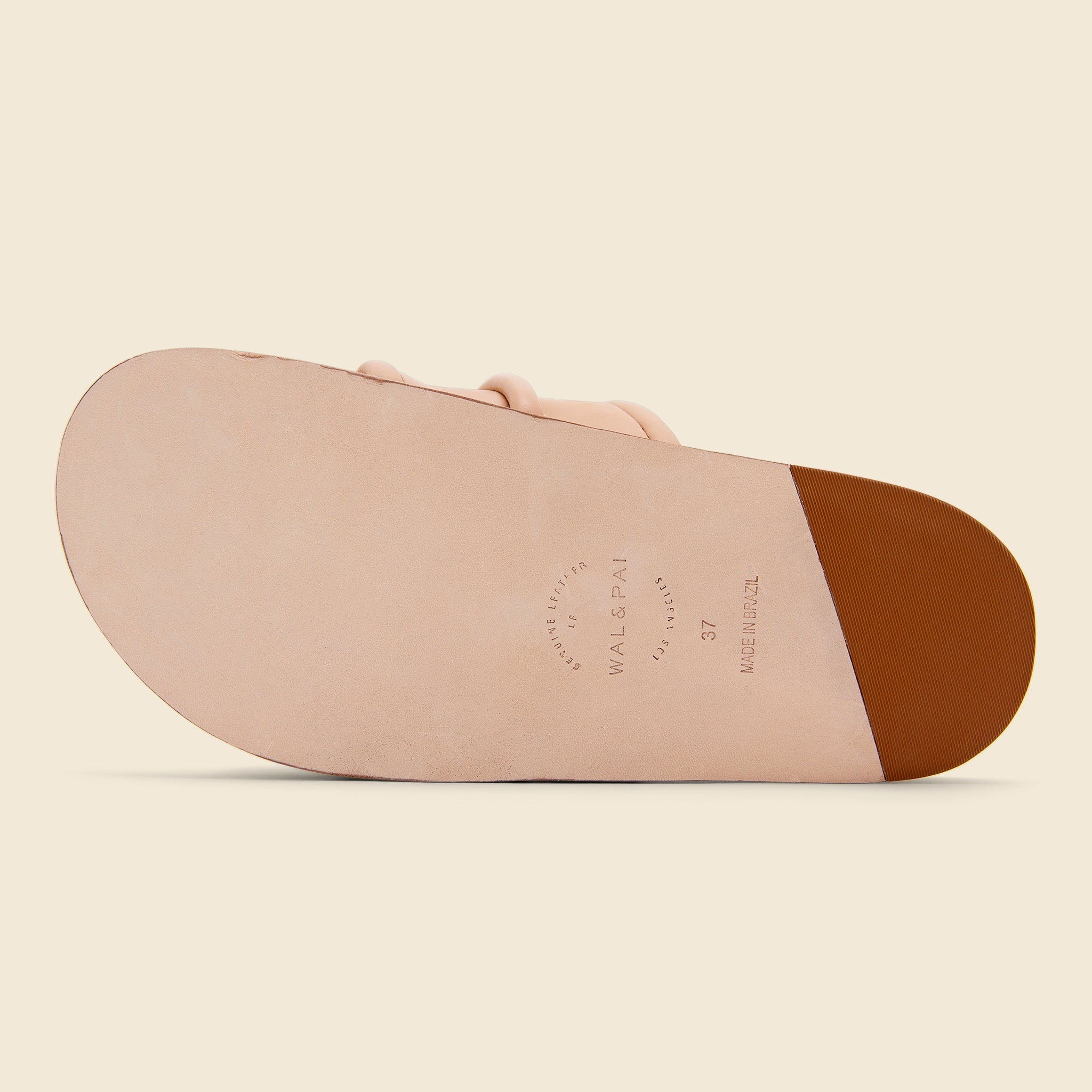 Lake Slide - Nude - Wal & Pai - STAG Provisions - W - Shoes - Sandals