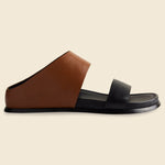 Formosa Slide - Black/Brown - Wal & Pai - STAG Provisions - W - Shoes - Sandals