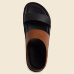 Formosa Slide - Black/Brown - Wal & Pai - STAG Provisions - W - Shoes - Sandals