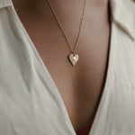 Sweet Heart Necklace - Silver - Amanda Hunt - STAG Provisions - W - Accessories - Necklace