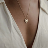 Sweet Heart Necklace - Silver - Amanda Hunt - STAG Provisions - W - Accessories - Necklace