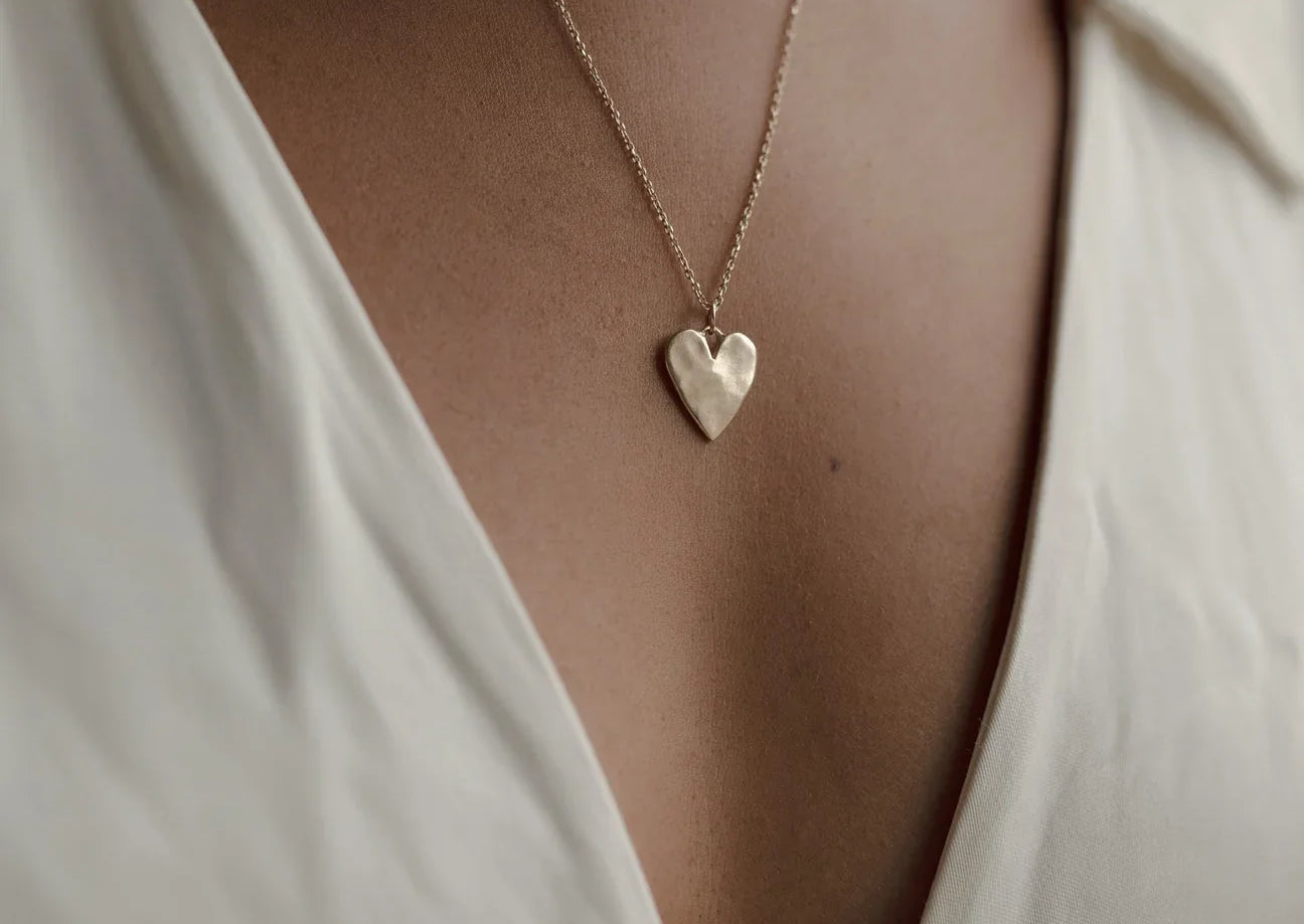 Sweet Heart Necklace - Silver - Amanda Hunt - STAG Provisions - W - Accessories - Necklace