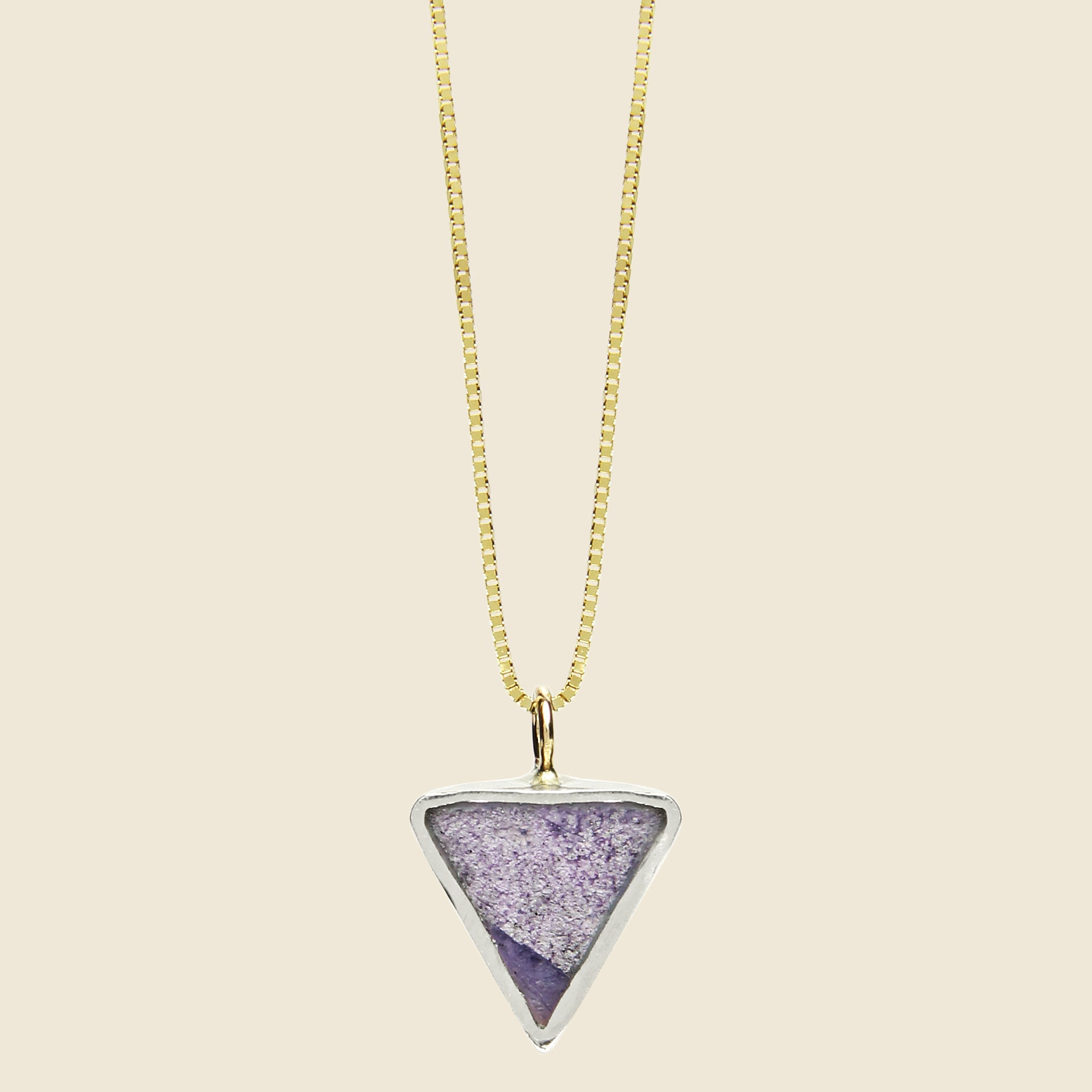Triangle Forma Necklace - Burro Creek Jasper - Young in the Mountains - STAG Provisions - W - Accessories - Necklace