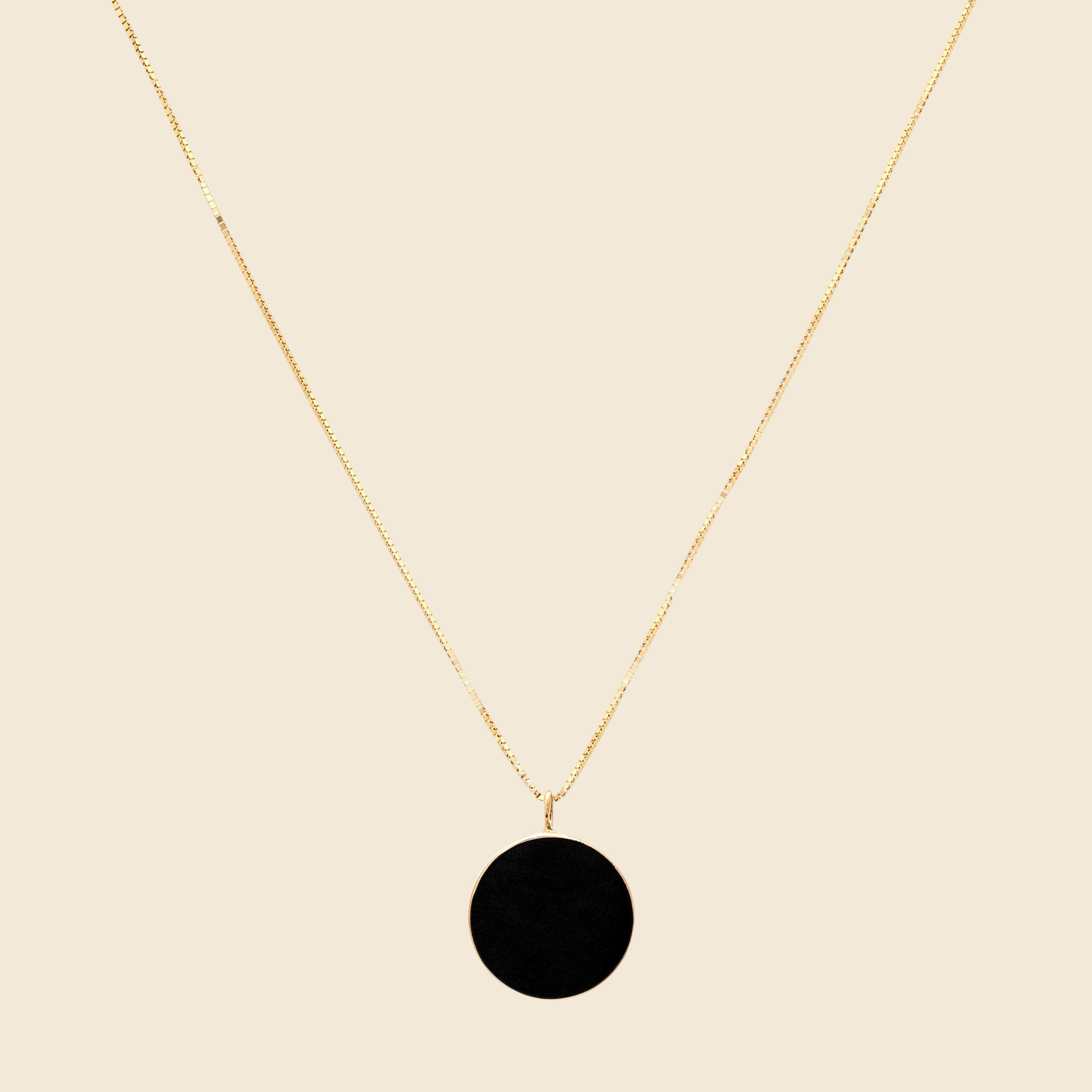 Circ Necklace - Black Jade - Young in the Mountains - STAG Provisions - W - Accessories - Necklace